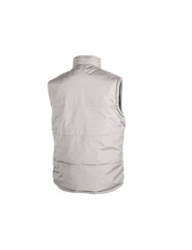 Bodywarmer matelassé et polaire