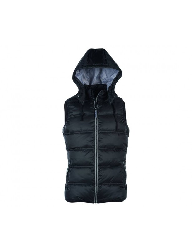 Bodywarmer doudoune femme avec capuche Bodywarmer doudoune femme avec capuche