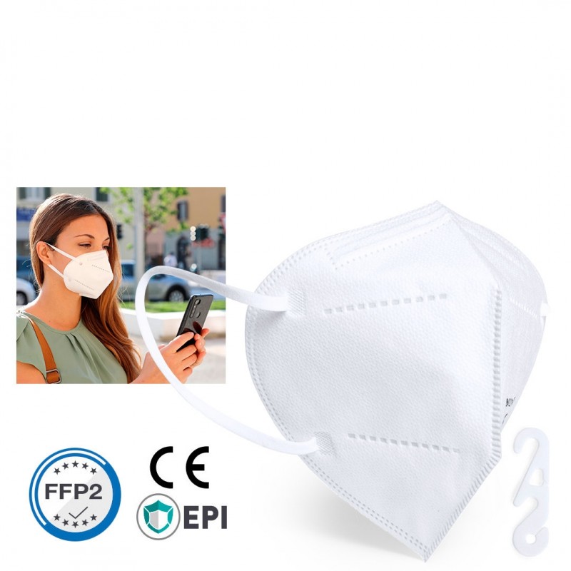 Masque auto-filtrante FFP2 Blanc