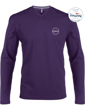 T-shirt homme manches longues (Marquage)