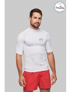 T-Shirt Sport Aquatique avec logo sur le coeur (Marquage)
