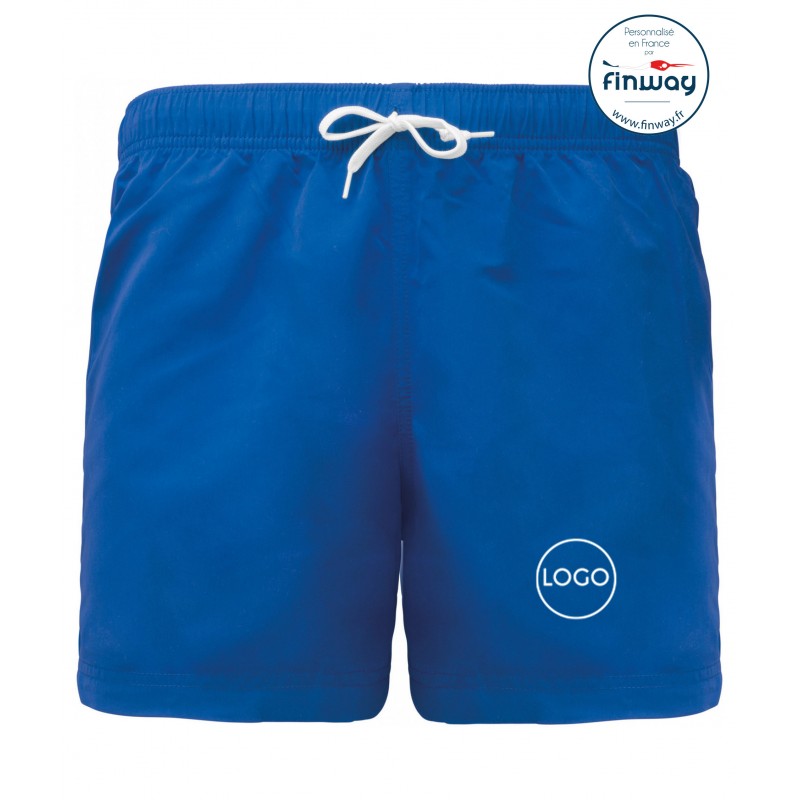 Short de bain aqua blue