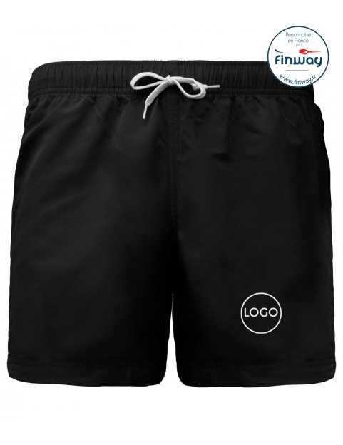 Short de bain noir