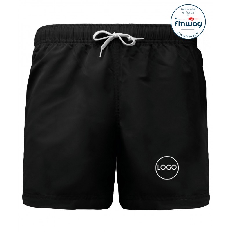 Short de bain noir