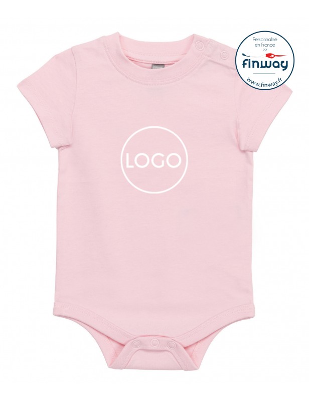 Body bébé avec logo devant