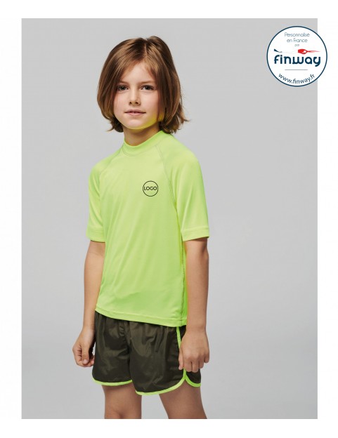 T-shirt sport aquatique enfants