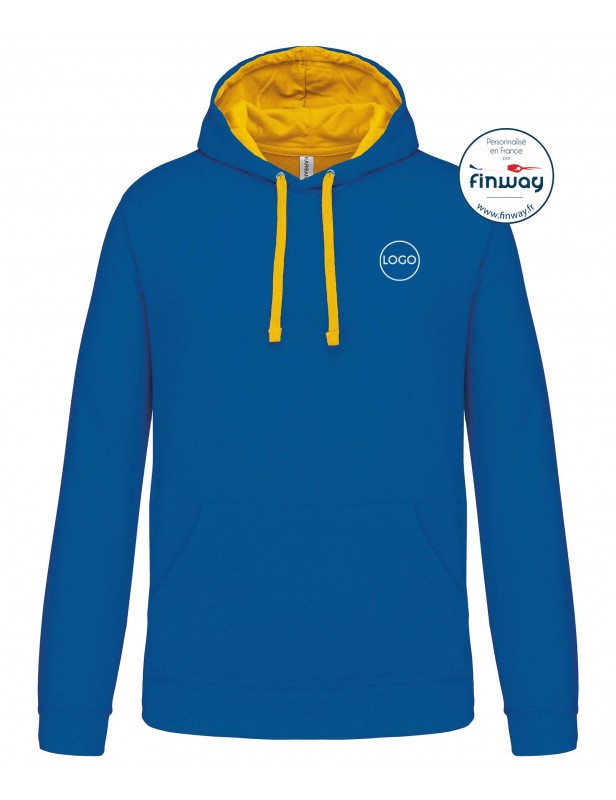 Sweat sans zip HOMME avec logo sur le cœur (Broderie) Sweat sans zip HOMME avec logo sur le cœur (Broderie)
