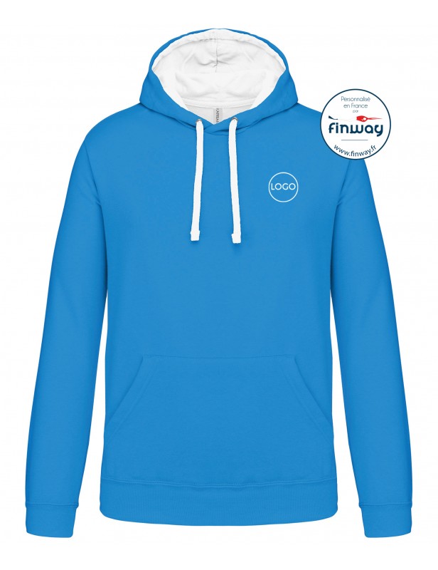 Sweat sans zip HOMME avec logo sur le cœur (Broderie) Sweat sans zip HOMME avec logo sur le cœur (Broderie)
