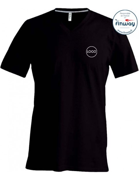 T-shirt homme avec logo sur le coeur