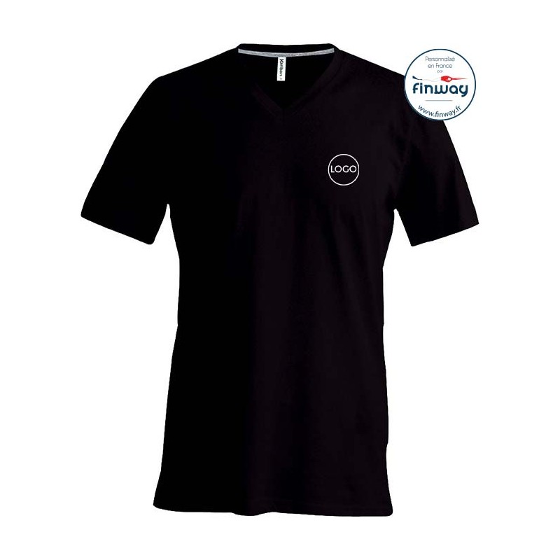 T-shirt homme avec logo sur le coeur