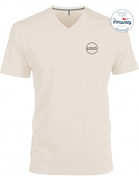 T-shirt homme avec logo sur le coeur