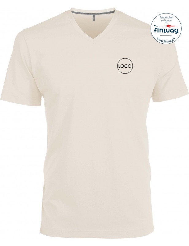 T-shirt homme avec logo sur le coeur