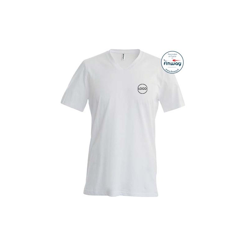 T-shirt homme avec logo sur le coeur