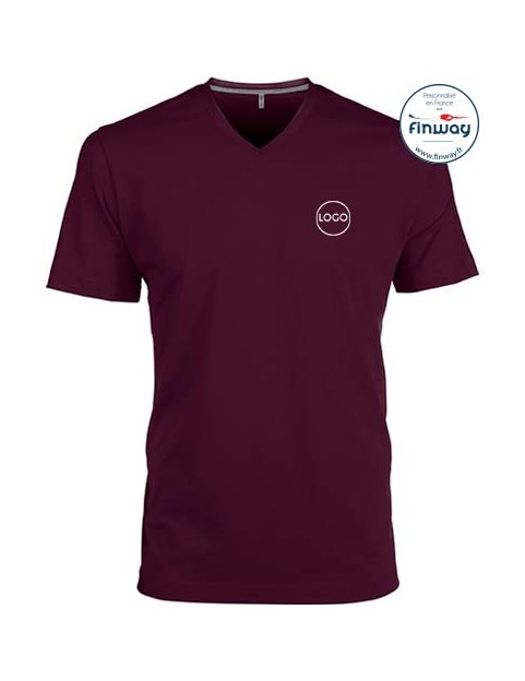 T-shirt homme avec logo sur le coeur